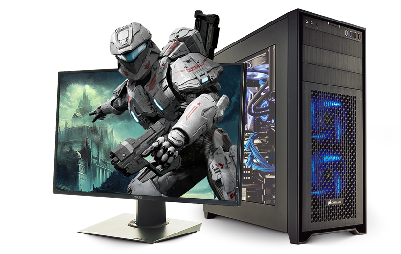 Gaming Computer Transparent PNG Image