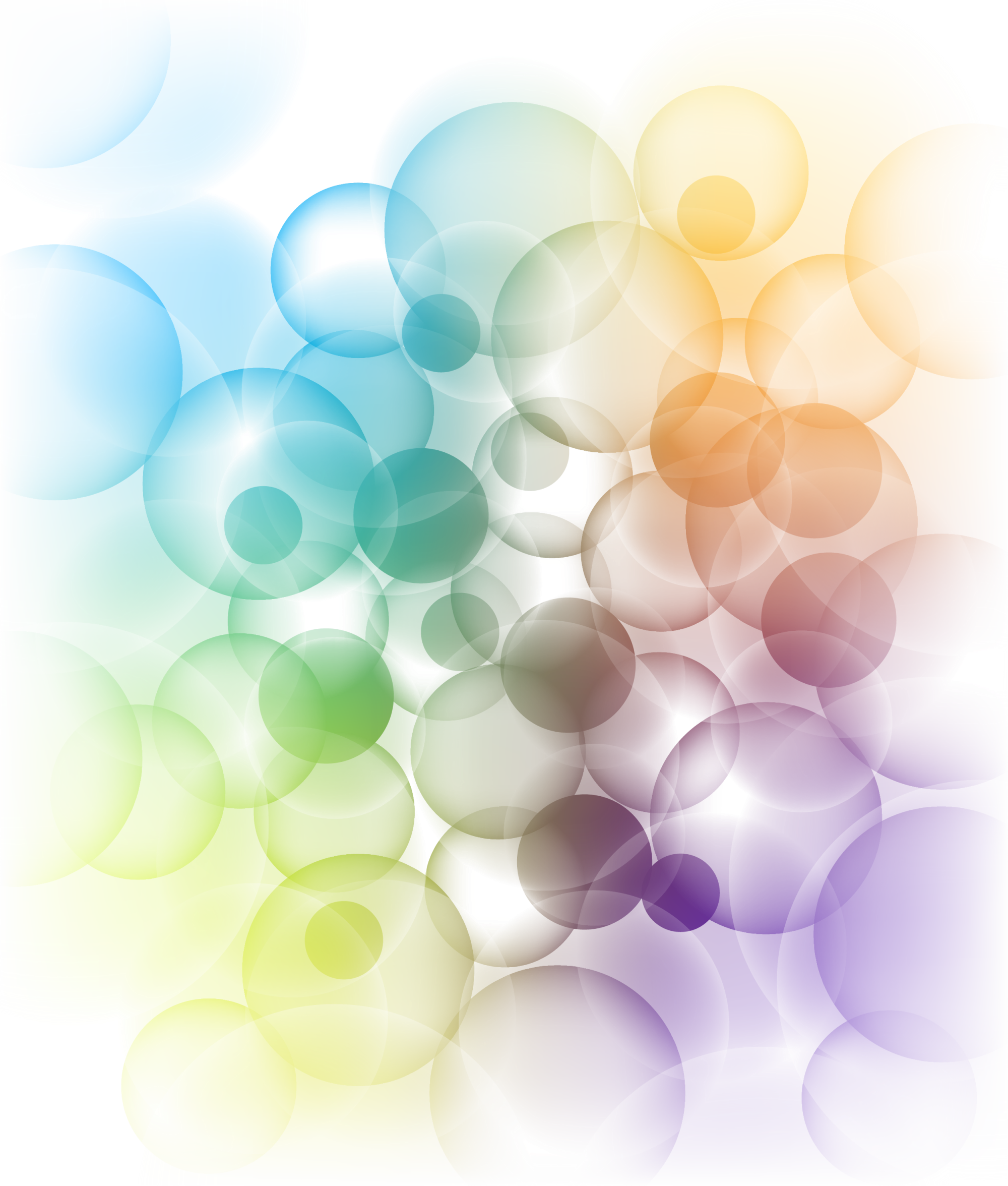 Fresh Bubbles Foam Bubble Colorful Transparent PNG Image
