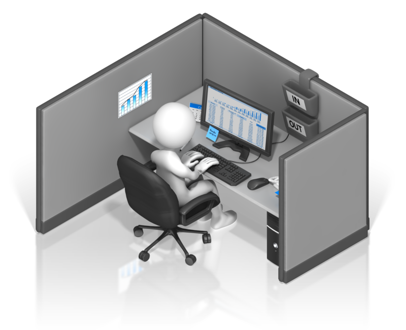 Head Business Office Projects, Cubicle Fax Leads Transparent PNG Image