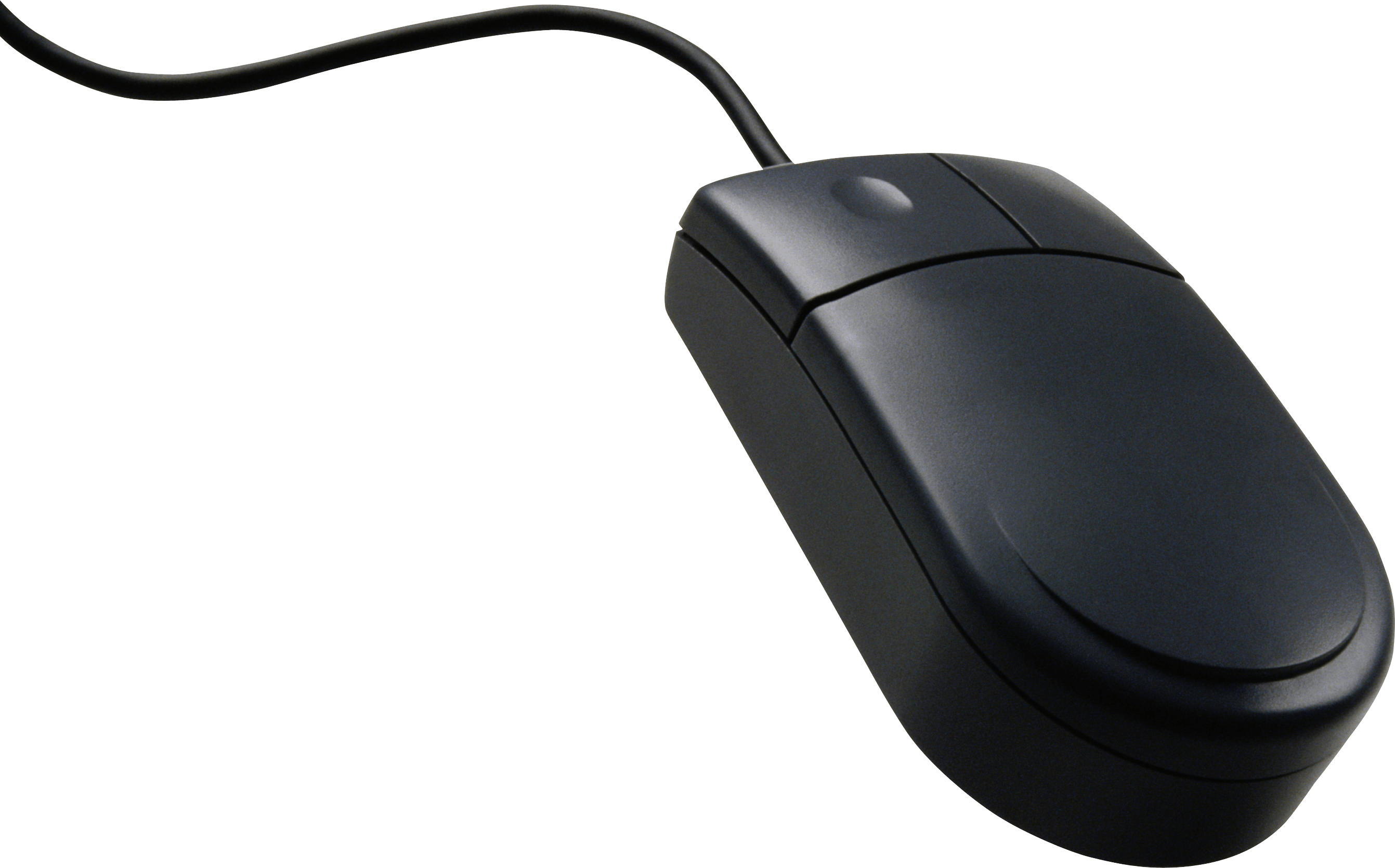 Black Pc Mouse Transparent PNG Image
