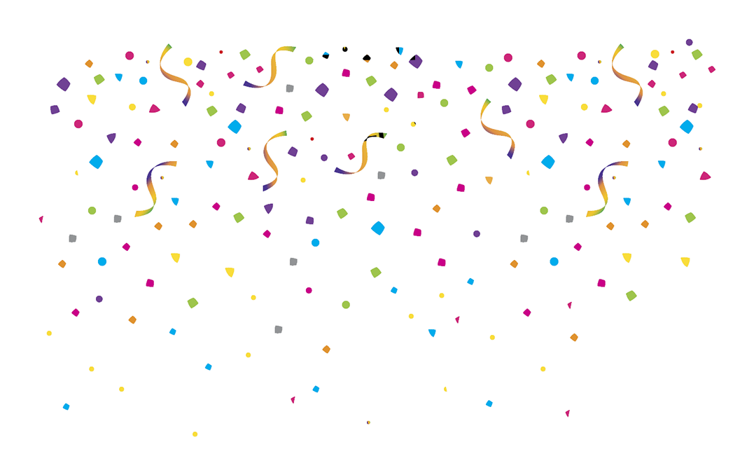 Confetti Transparent PNG Image
