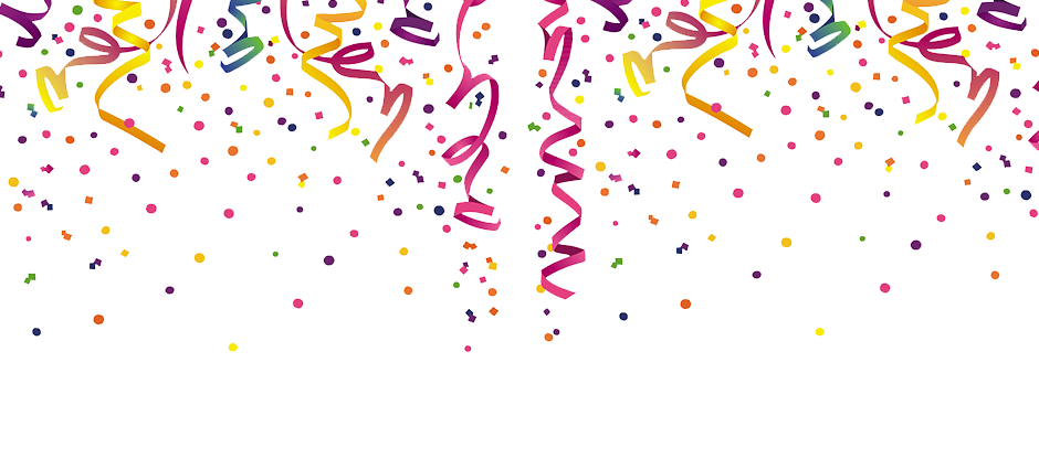 Confetti Transparent PNG Image