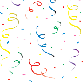 Confetti Transparent PNG Image