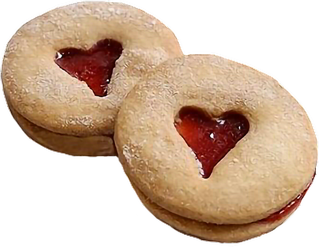 Heart Cookie Icing Transparent PNG Image
