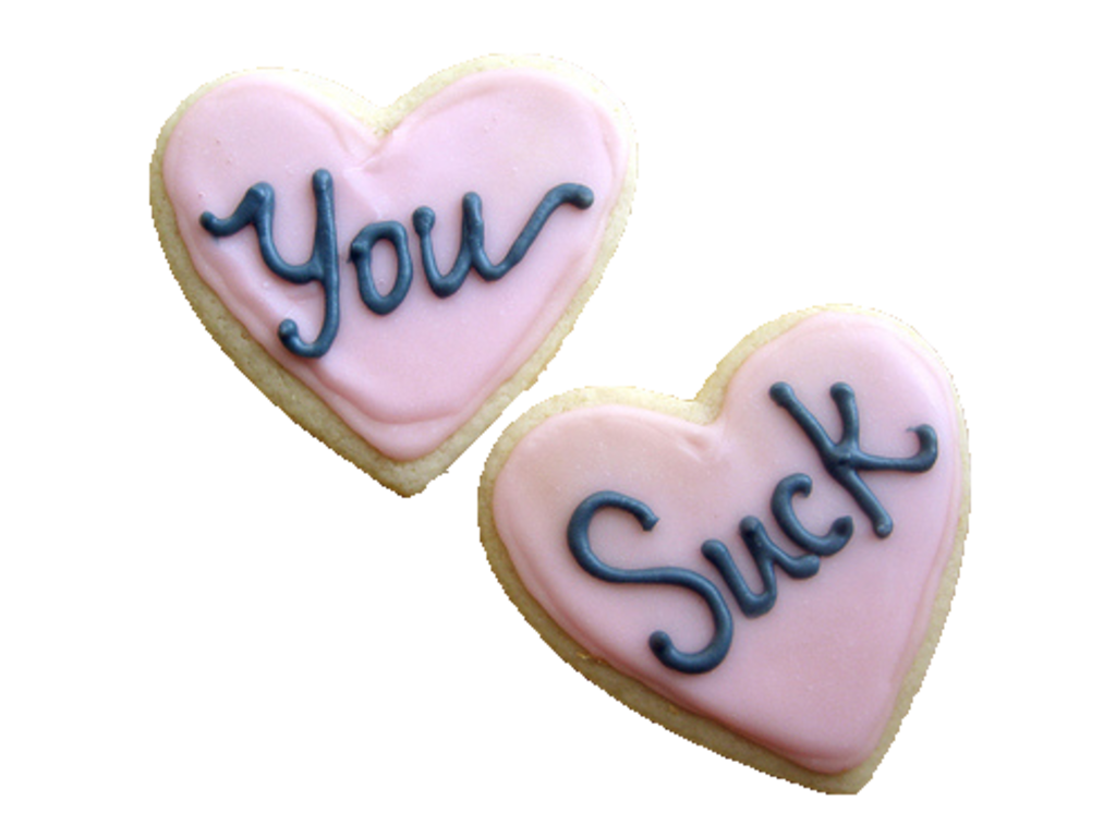 Heart Love Cookie Transparent PNG Image