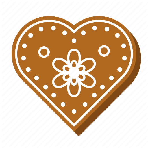 Heart Vector Cookie Transparent PNG Image