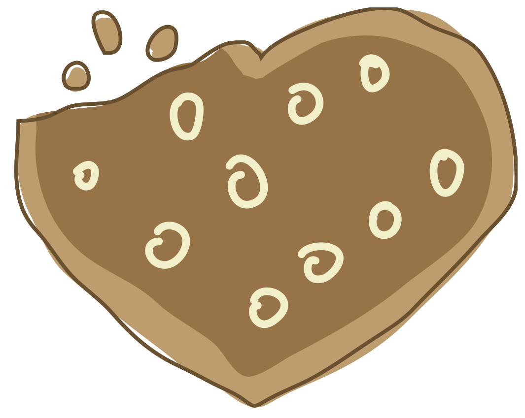 Heart Vector Cookie Transparent PNG Image