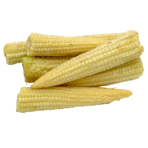 Baby Corn Mature Cobs Transparent PNG Image