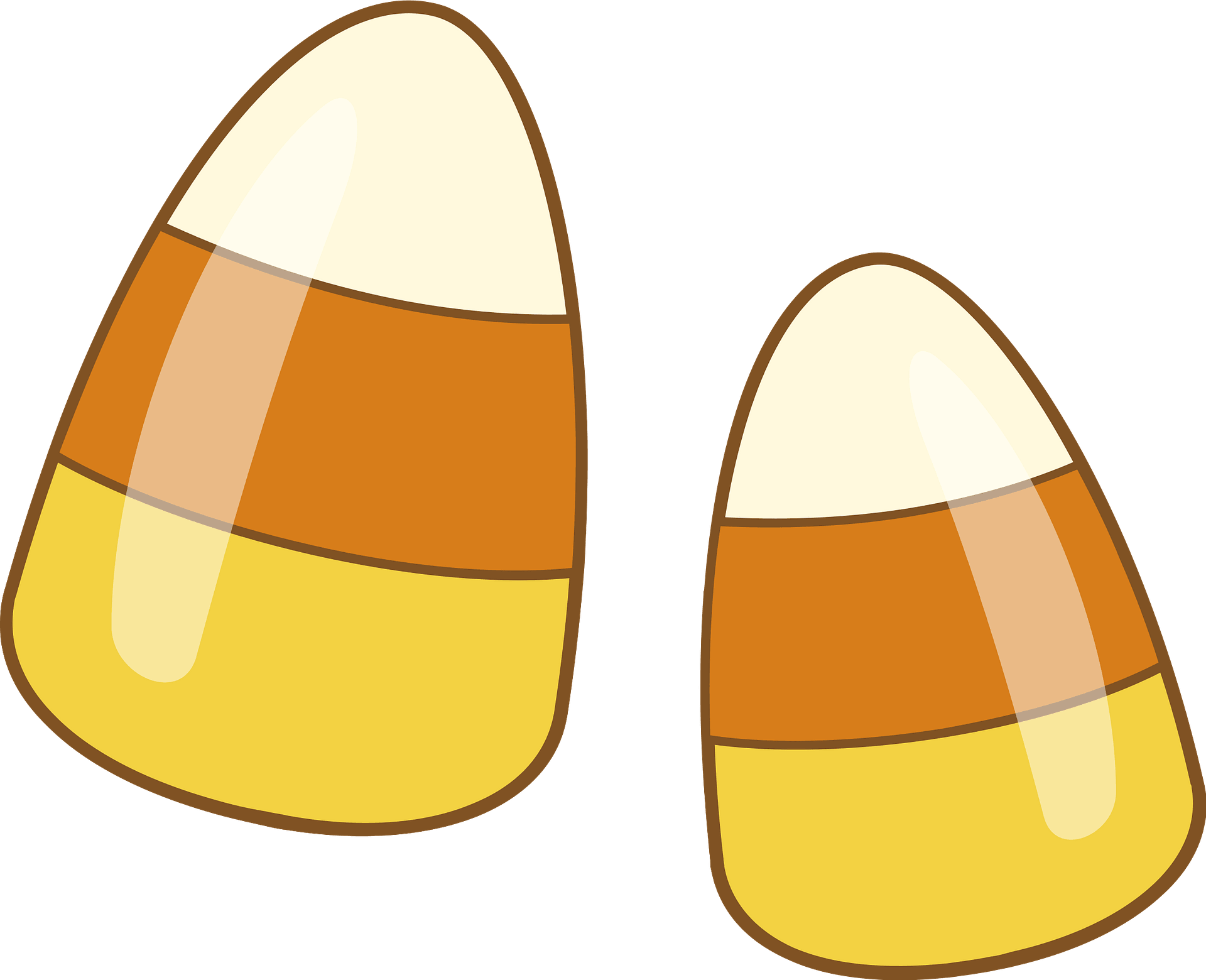 Corn Candy Colorful Transparent PNG Image