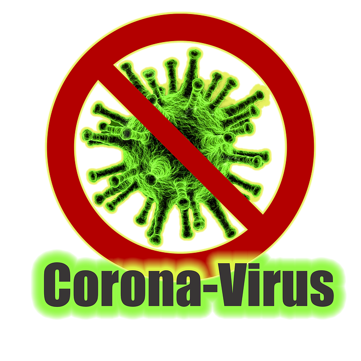 Coronavirus Symbol Stop Transparent PNG Image