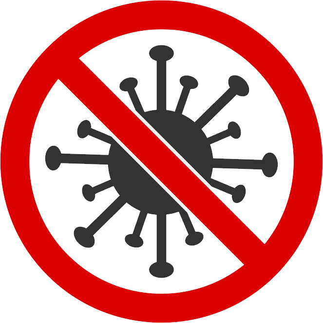 Coronavirus Stop Transparent PNG Image