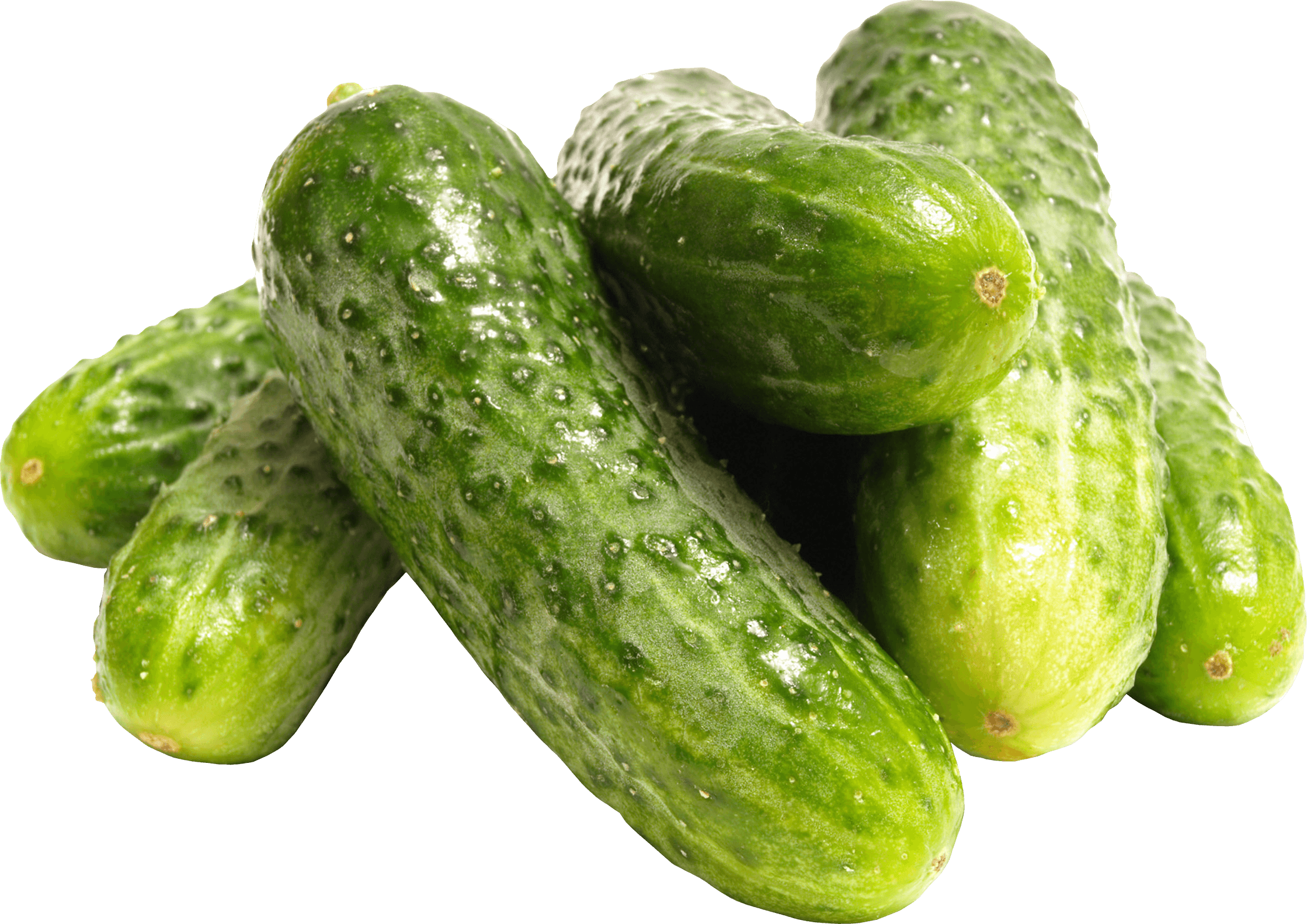 Green Cucumber Transparent PNG Image