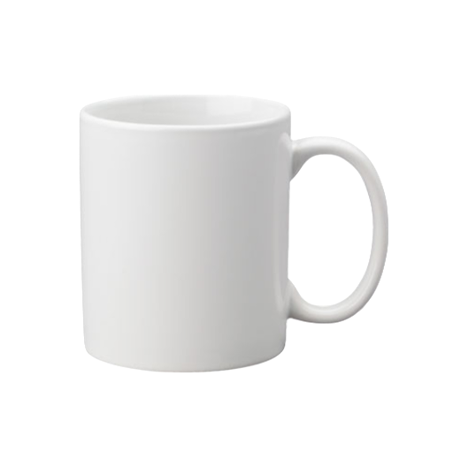 White Empty Cup Transparent PNG Image