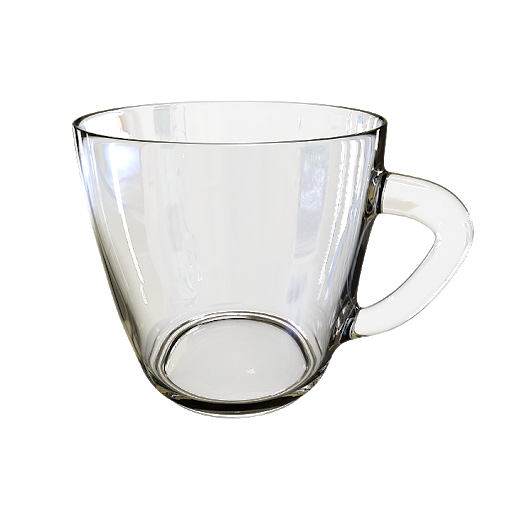 Glass Translucent Cup Transparent PNG Image