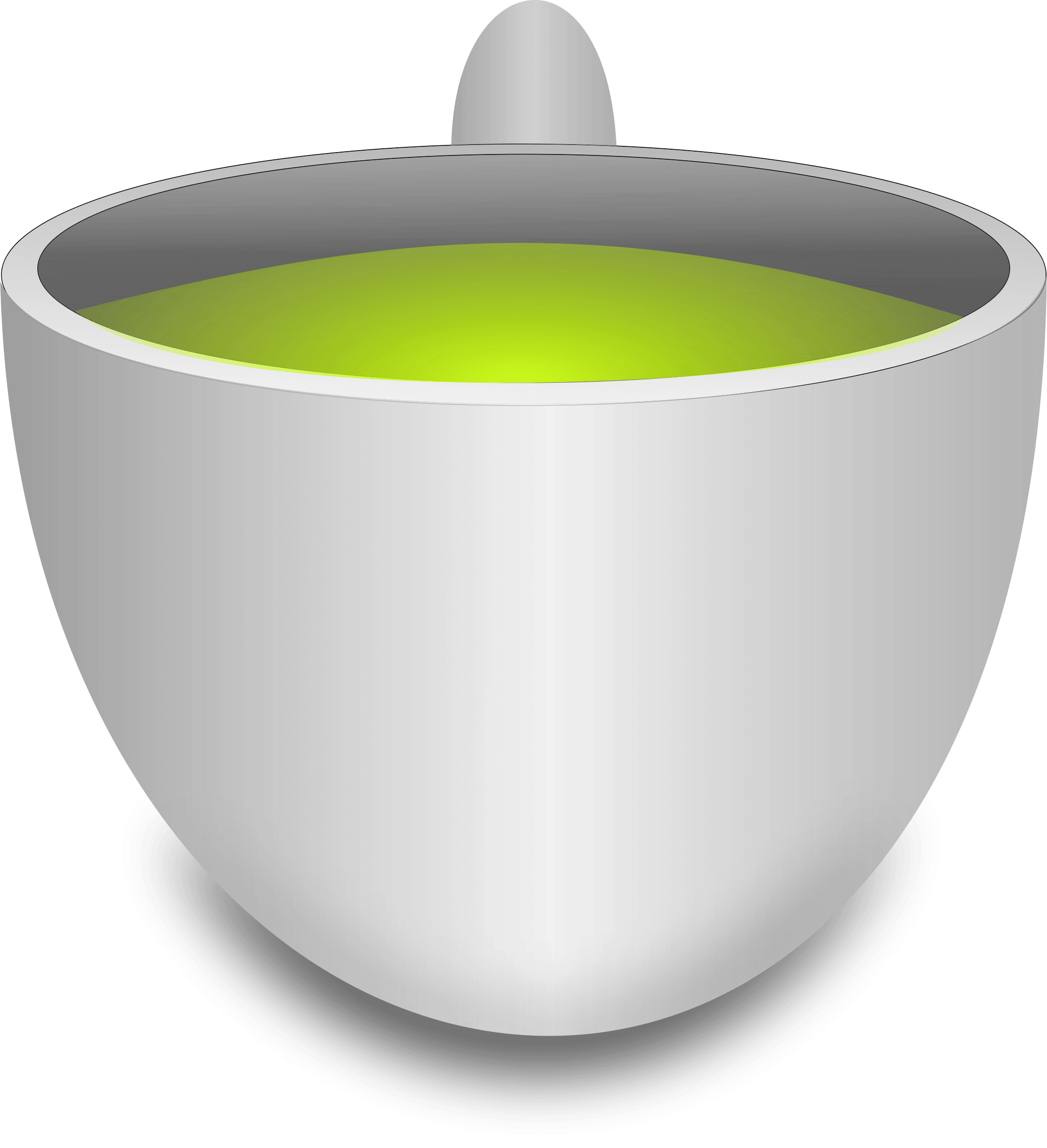 Green Tea Cup Transparent PNG Image