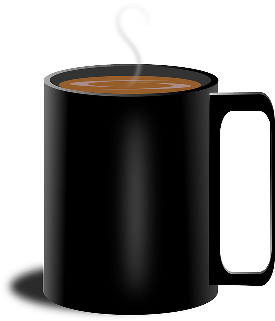 Black Cup Transparent PNG Image