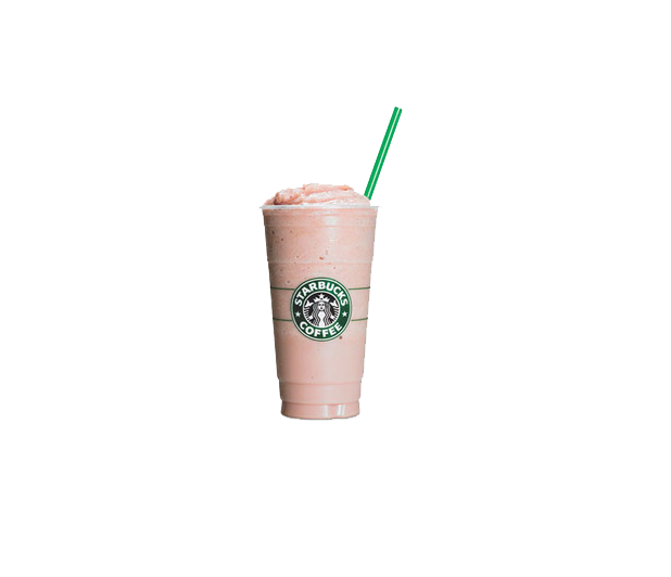 Smoothie Strawberry Milkshake Starbucks Cup Transparent PNG Image