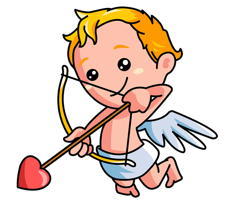 Cupid Valentines Day Angel Transparent PNG Image