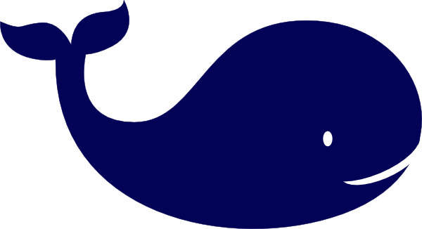 Cute Whale Transparent PNG Image