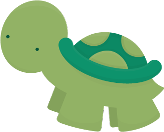 Cute Turtle Transparent PNG Image