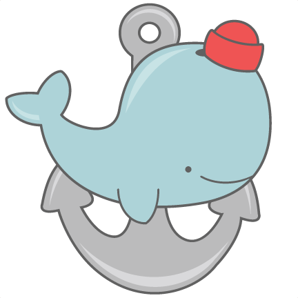 Cute Whale Transparent PNG Image