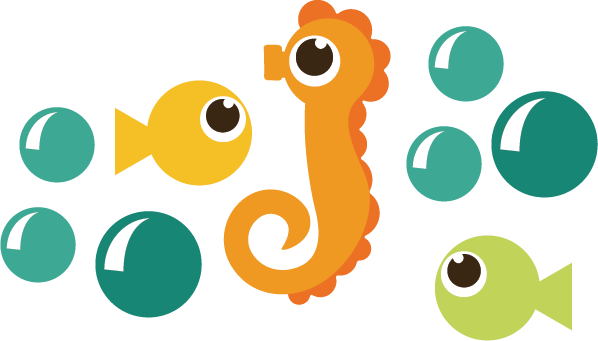 Cute Seahorse Transparent PNG Image