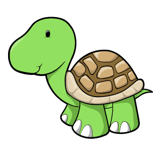 Cute Turtle Transparent PNG Image
