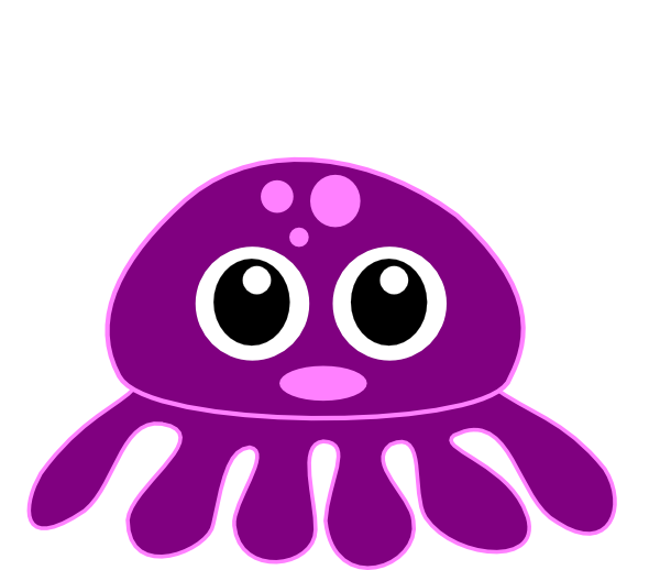 Cute Octopus Transparent PNG Image