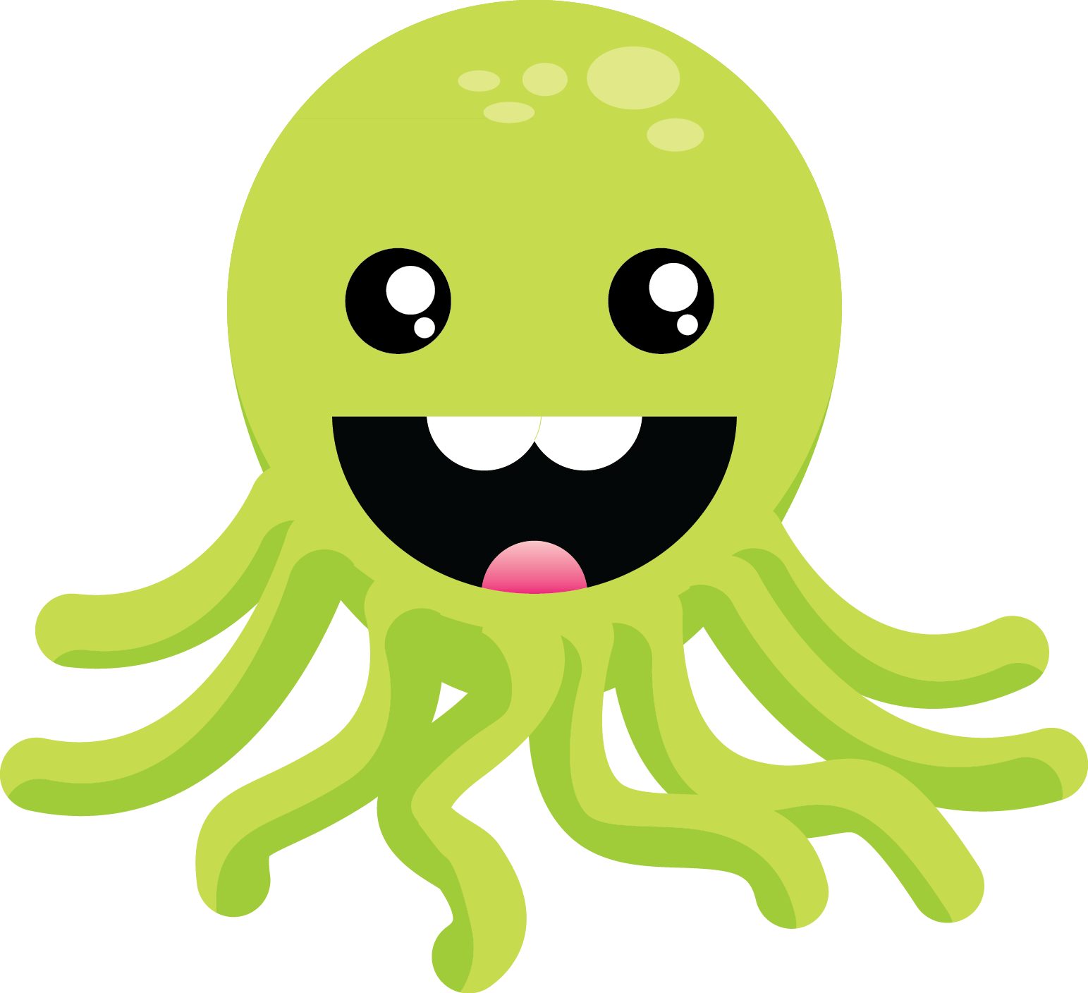 Cute Octopus Transparent PNG Image