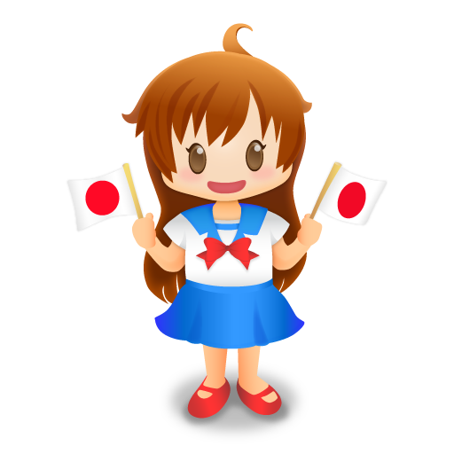 Cute Cartoon Girl Transparent PNG Image