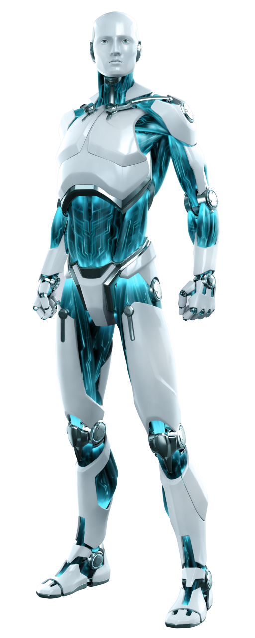 Eset Cyborg Robot Computer Security Android Transparent PNG Image