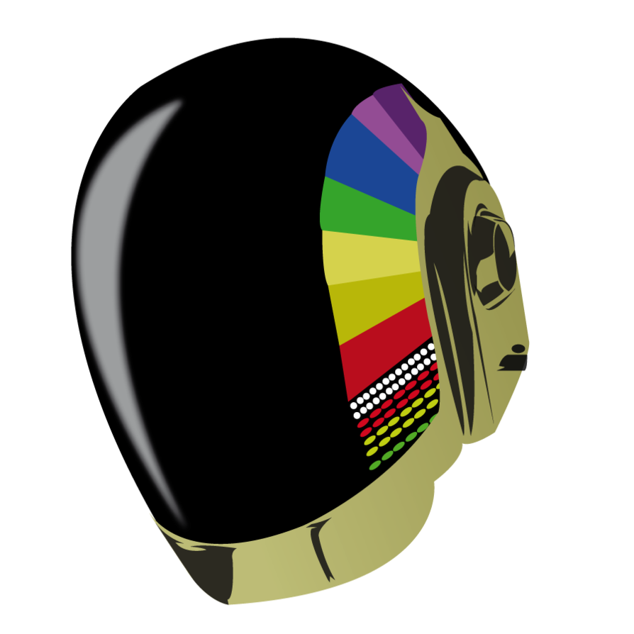 Daft Punk Background Transparent PNG Image