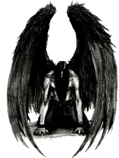 Dark Angel Transparent PNG Image