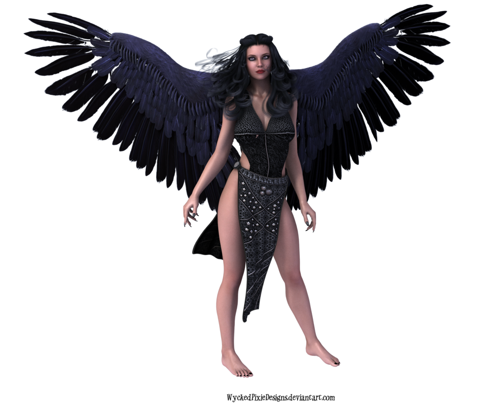 Dark Angel Transparent PNG Image