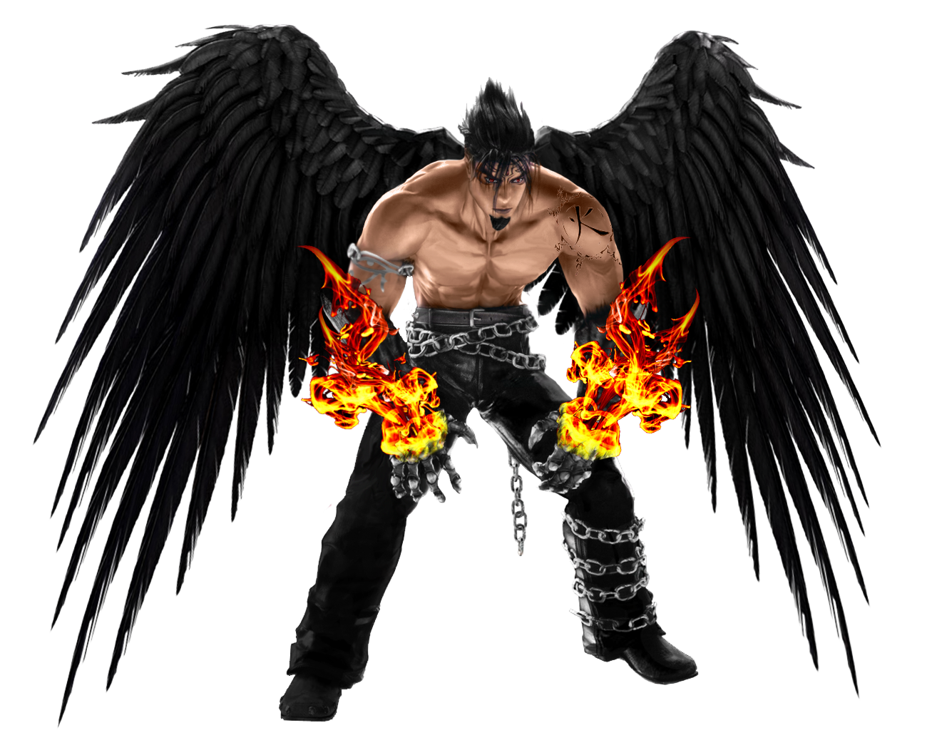 Dark Angel Transparent PNG Image