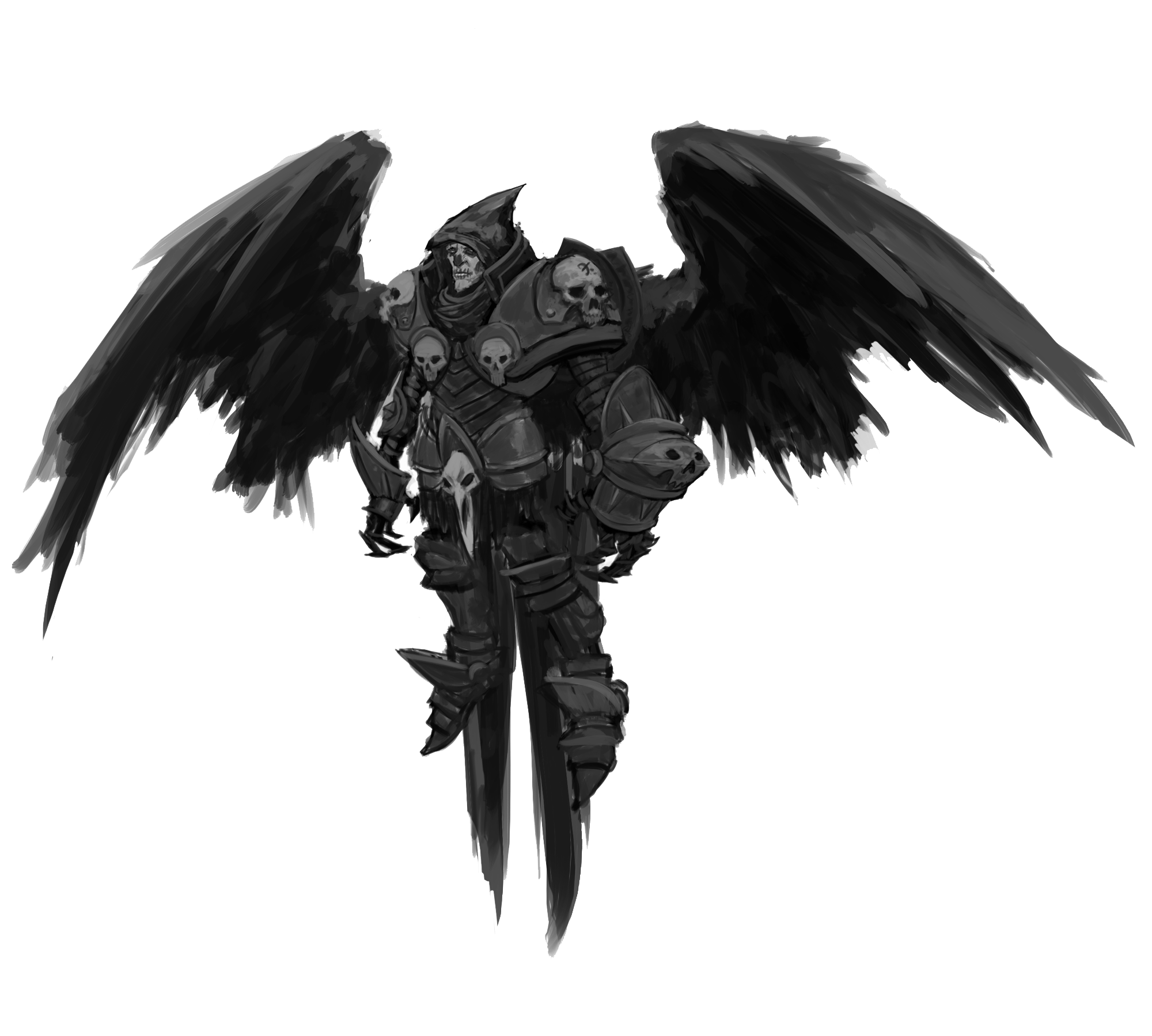 Dark Angel Transparent PNG Image