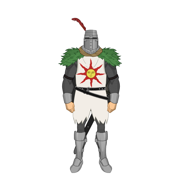 Dark Souls Solaire Background Transparent PNG Image