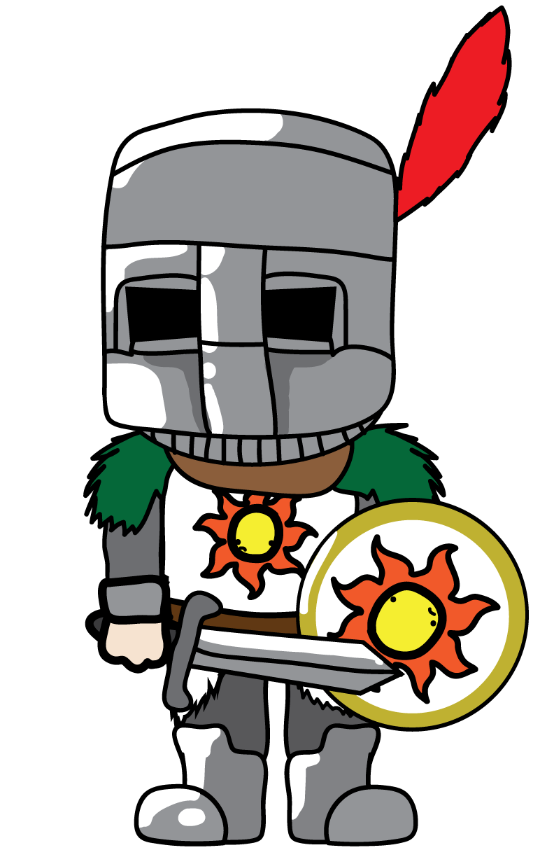 Dark Souls Solaire Transparent PNG Image
