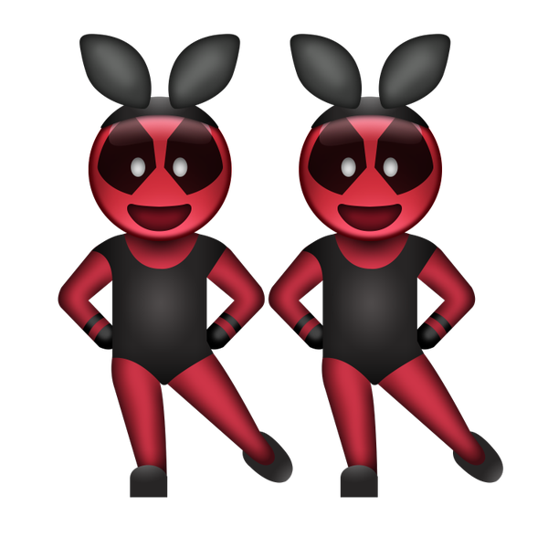 Spider-Man Deadpool Emoji Frame Transparent PNG Image