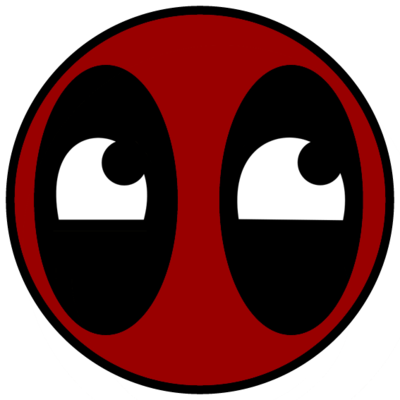 Deadpool Face Transparent PNG Image