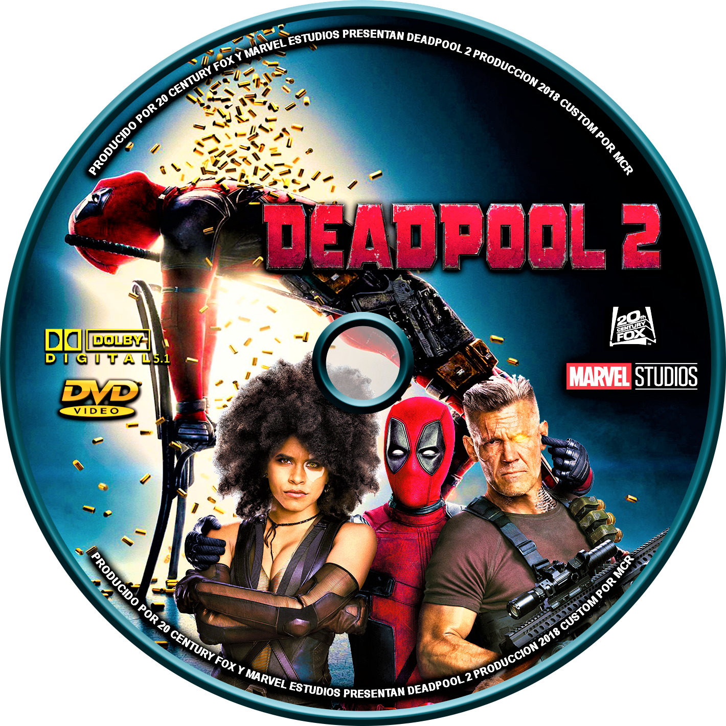Compact Dvd Disc Deadpool Transparent PNG Image