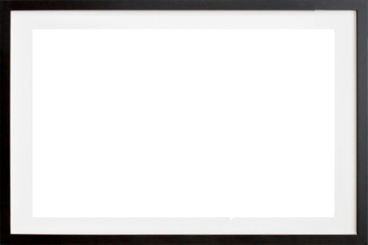 Black Frame Transparent PNG Image