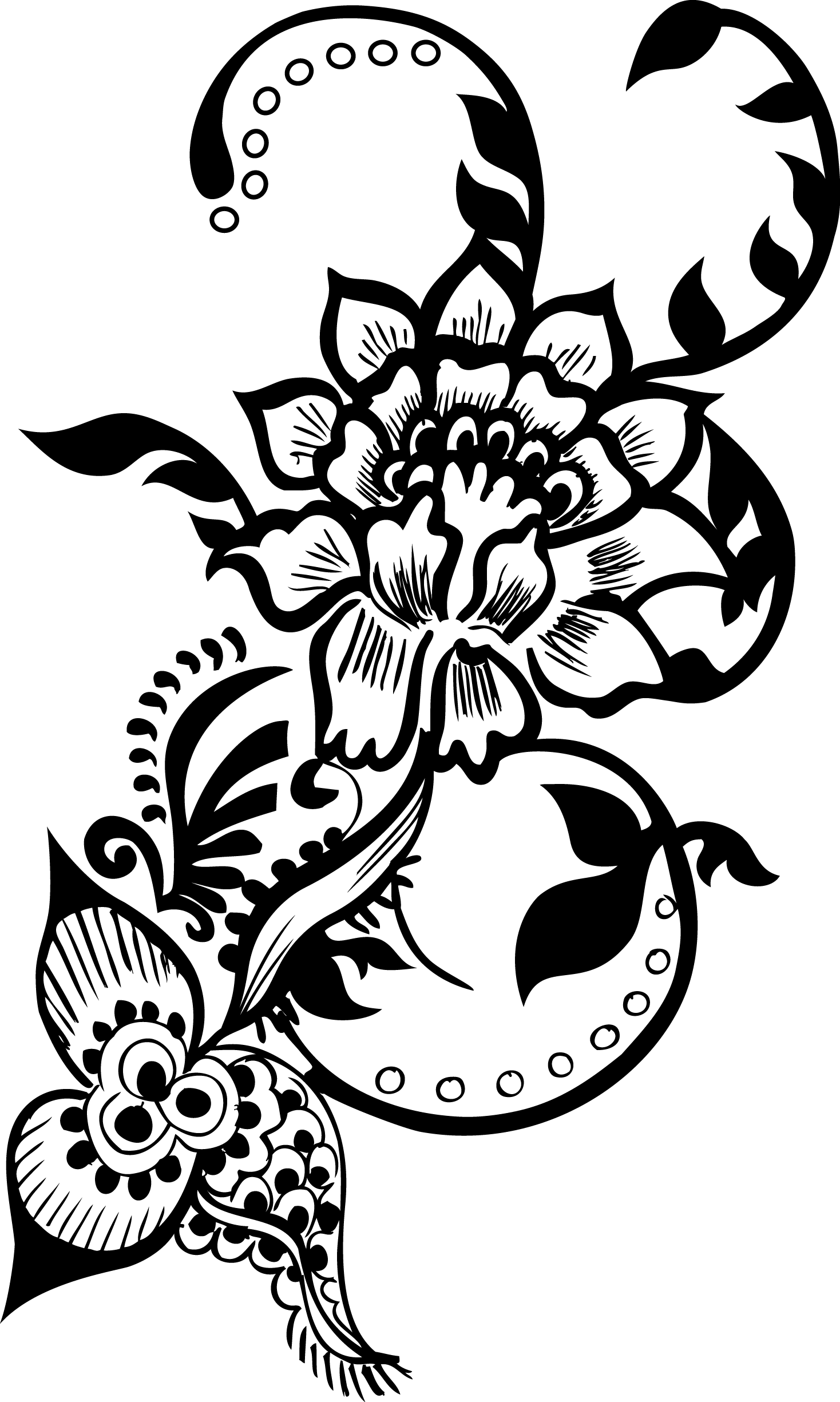Floral Decoration Transparent PNG Image