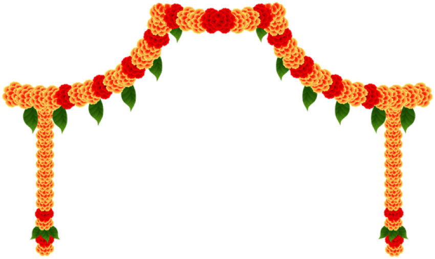Floral Decoration Wedding Transparent PNG Image