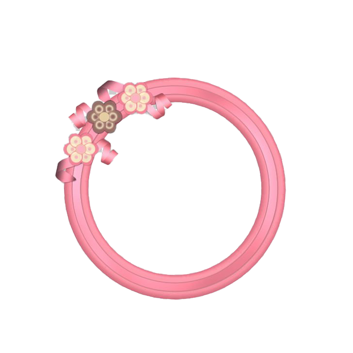 Pink Frame Transparent PNG Image