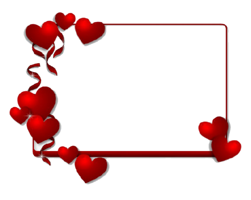 Frame Valentine Transparent PNG Image