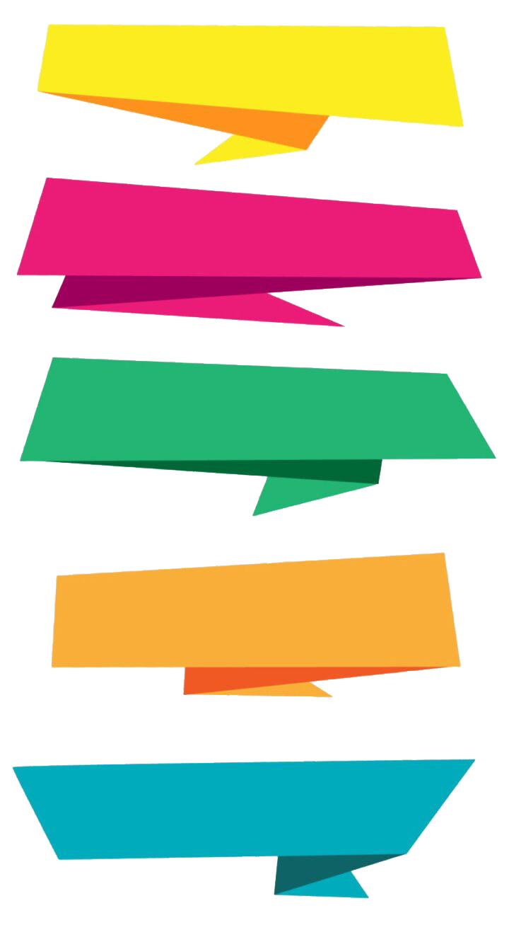 Text Vector Banner File Transparent PNG Image