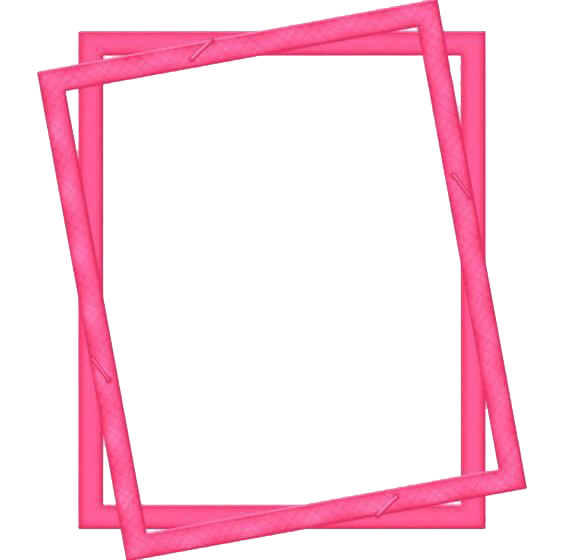 Pink Frame Transparent PNG Image