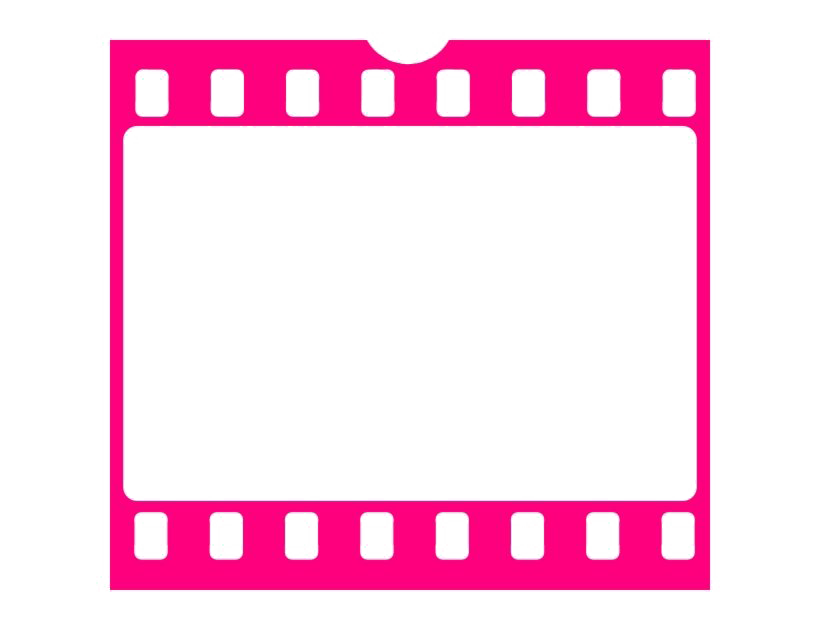Pink Frame Transparent PNG Image