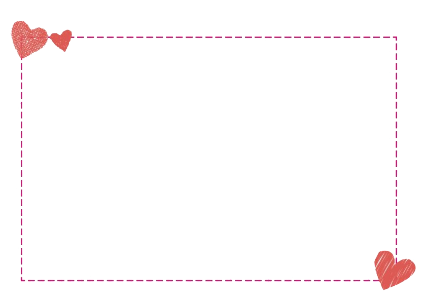 Pink Frame Transparent PNG Image
